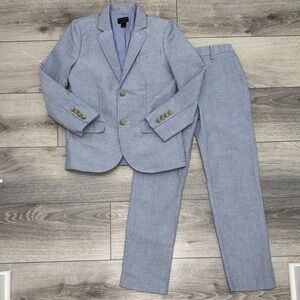 Crewcuts Light Blue Boys' Two-Piece Blazer & Pants Set